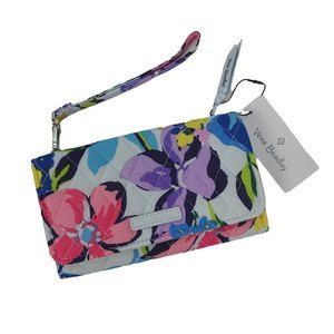 New Vera Bradley RFID Smartphone Wristlet Wallet MARIAN FLORAL Colorful $65
